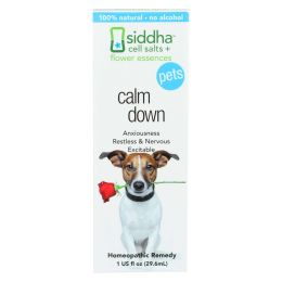 Siddha Flower Essences Calm Down - Pets - 1 fl oz