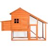 TOPMAX Pet Rabbit Hutch Wooden House Chicken Coop for Small Animals YF