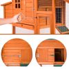 TOPMAX Pet Rabbit Hutch Wooden House Chicken Coop for Small Animals YF