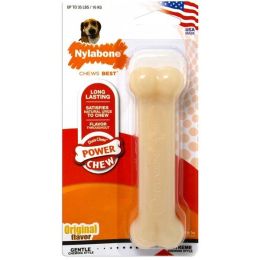 Nylabone Power Chew Flavored Durable Chew Toy for Dogs Original, 1ea/Medium/Wolf 1 ct