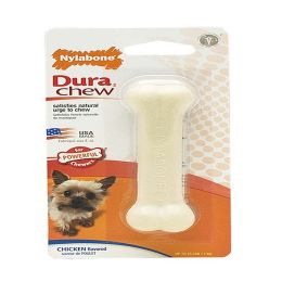 Nylabone Power Chew Flavored Durable Chew Toy for Dogs Chicken, 1ea/XS/Petite 1 ct