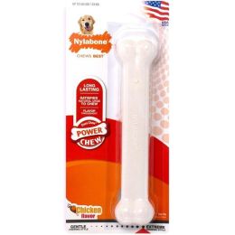 Nylabone Power Chew Flavored Durable Chew Toy for Dogs Chicken, 1ea/Large/Giant 1 ct