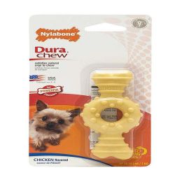 Nylabone Power Chew Ring Bone Chew Toy for Dogs Flavor Medley, 1ea/XS/Petite 1 ct