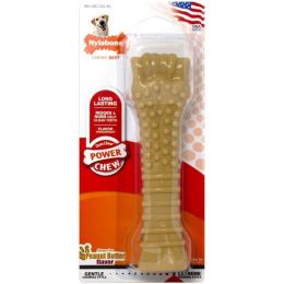 Nylabone Power Chew Flavored Durable Chew Toy for Dogs Peanut Butter, 1ea/XL/Souper 1 ct