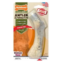 Nylabone Antler Alternative Power Chew Dog Toy Antler, Venison, 1ea/Medium/Wolf 1 ct