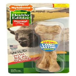 Nylabone Healthy Edibles WILD Natural Long Lasting Bison Flavor Dog Chew Treats Antler, 1ea/Large/Giant 1 ct