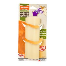 Nylabone Dura Chew Giant Marrow Bone Alternative Beef Flavor Dog Chew Toy Fillable Marrow, Beef, 1ea/Large/Giant 1 ct