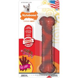 Nylabone Flavor Frenzy Power Chew Dog Toy Beef Jerky, 1ea/SMall/Regular 1 ct