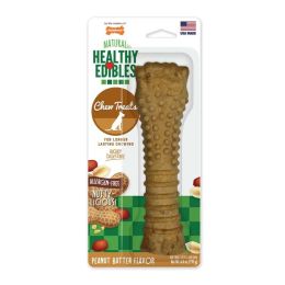 Nylabone Healthy Edibles AllNatural Long Lasting Peanut Butter Flavor Dog Chew Treats 1 Count, Peanut Butter, 1ea/XL/Souper