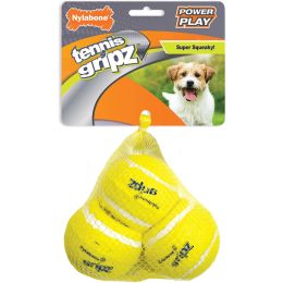 Nylabone Power Play Dog Tennis Ball Gripz Tennis, 1ea/SMall 3 ct