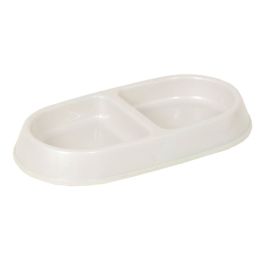 Petmate Lightweight Double Diner Dish Assorted Small