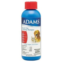 Adams Flea and Tick Cleansing Shampoo 6Oz