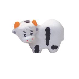 Coastal Products Rascals 3.25 inch  Latex Cow Dog Toy