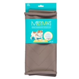 MESS D MAT SLCN RODS GRY LG