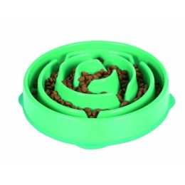 Outward Hound Fun Feeder Slo-Dog Bowl Turquoise Large