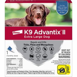 Advantage II Single Dose XLarge Dog Blue