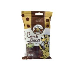 Exclusively Pet Carob Flavor Sandwich Cremes Dog Treats 8oz