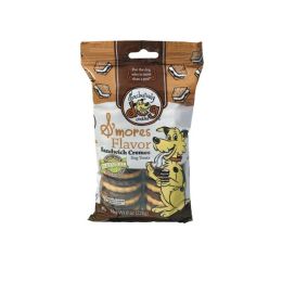 Exclusively Pet S'mores Flavor Sandwich Cremes Dog Treats 8 oz