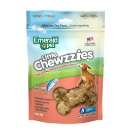 Emerald Pet Little Chewzzies Salmon Dog Treats 5 oz