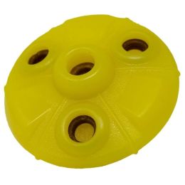 Starmark Flex Grip Treat Ringer UFO Yellow, 1ea/LG