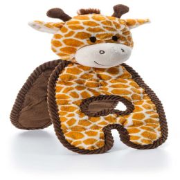 Charming Pet Products Cuddle Tugs Giraffe Dog Toy Brown, 1ea/18.5 in