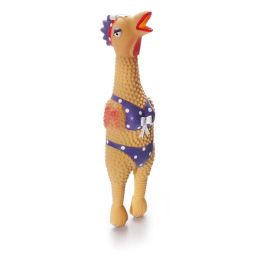 Charming Pet Products Squawkers Henrietta Dog Toy MultiColor, 1ea/LG