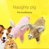 Plush dog toy cartoon cute voice bite-resistant plush toy dog cat toy