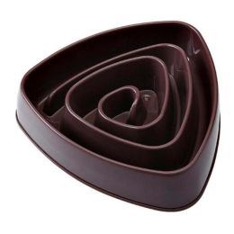 Wholesale Anti-suffocation Pet Dog Feeding Bowl (Color: Coffee)