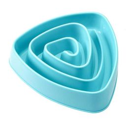 Wholesale Anti-suffocation Pet Dog Feeding Bowl (Color: Blue)