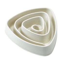 Wholesale Anti-suffocation Pet Dog Feeding Bowl (Color: White)