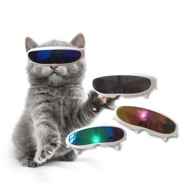 Pet Goggles Sunglasses Photography Props Pet Accessories (Color: black)