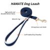 4FT Dog Leash with Soft Padded Handle,Heavy Duty Tangle-free Swivel Leash with double layer of high quality Denim Fabric